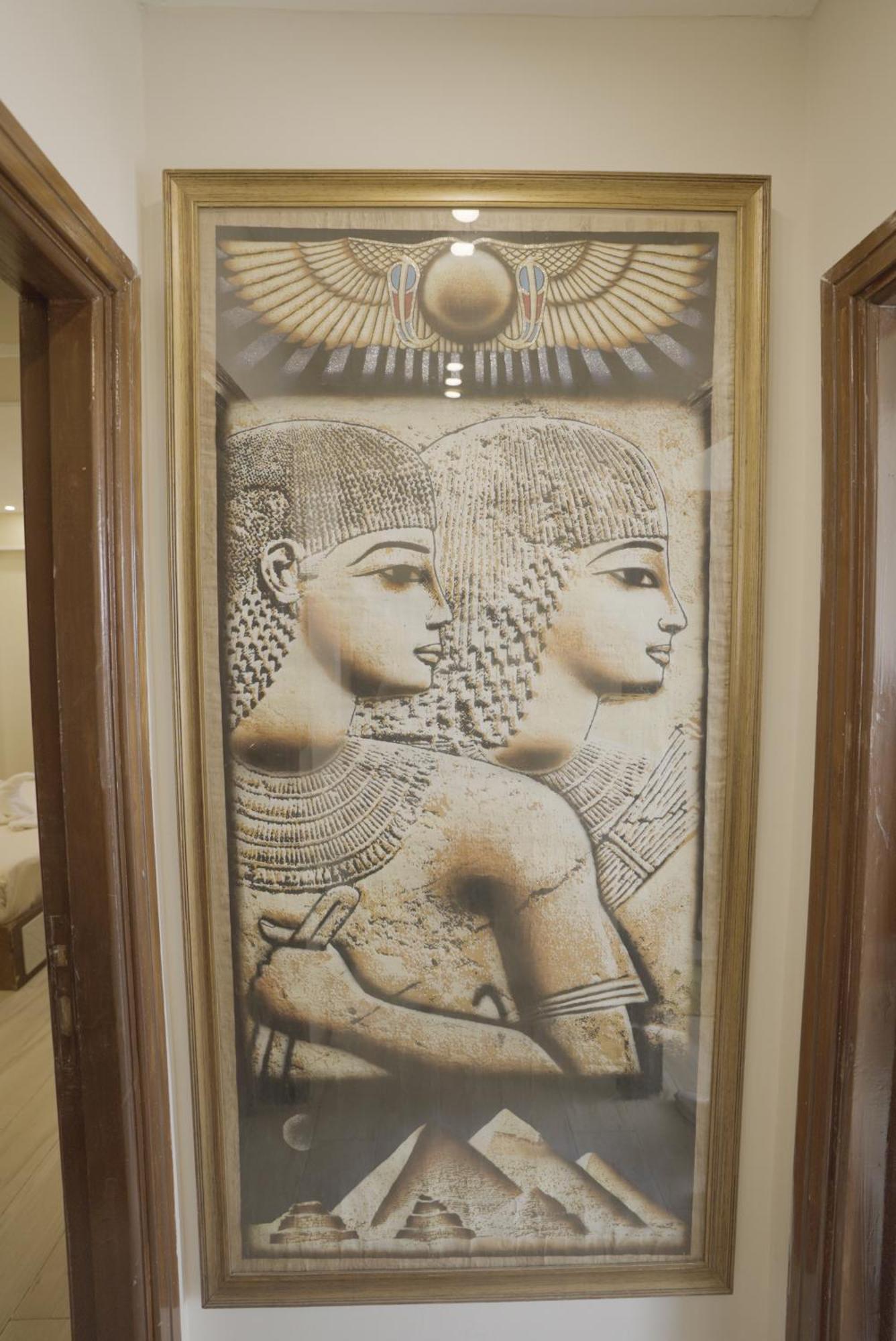 Queen Cleopatra Pyramids Hotel Caïro Buitenkant foto